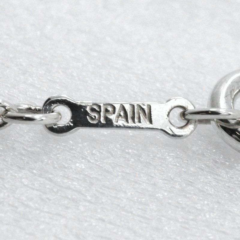 Tiffany & Co Open Heart Elsa Peretti 925 Silver Ladies 6.7g Necklace