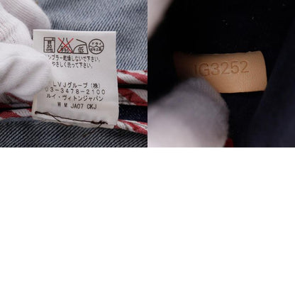 Louis Vuitton B Vuitton Logo Button Monogram Vintage Cotton And Polyurethane