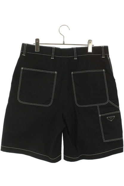 Prada Sph292 Logo Plate Bermuda Half Pants Men's 48