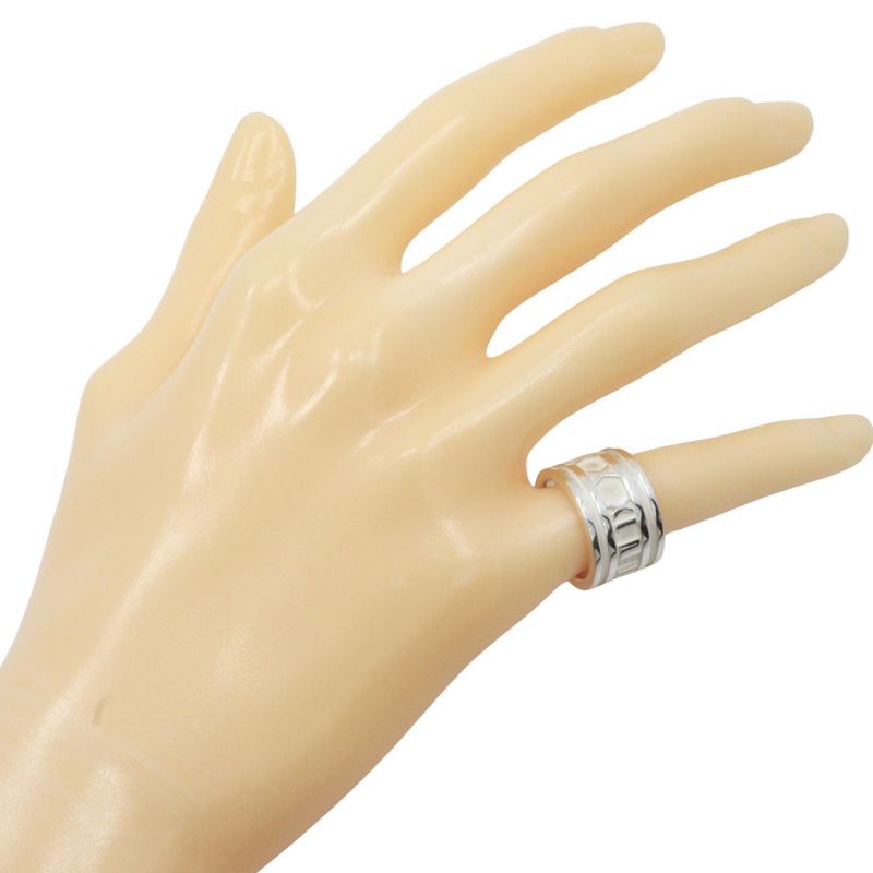Tiffany & Co Atlas Wide Silver 925 Size 8 Ladies' 11.0g Ring