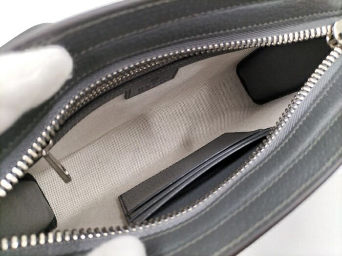 Gucci Shoulder Bag PVC Gray 795467