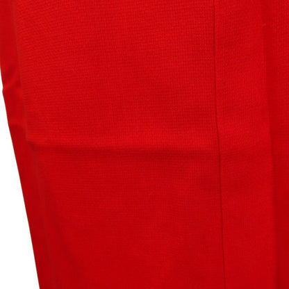 Christian Dior Skirt 11 Wool Polyester Cupro Red None With Pockets Apparel