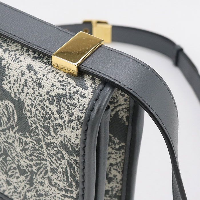 DIOR 30 Montaigne Crossbody Shoulder Bag Jacquard Women's