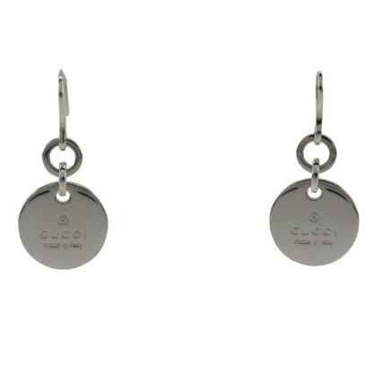 Gucci Trademark Logo Round Silver 925 Ladies 12.1g Earrings