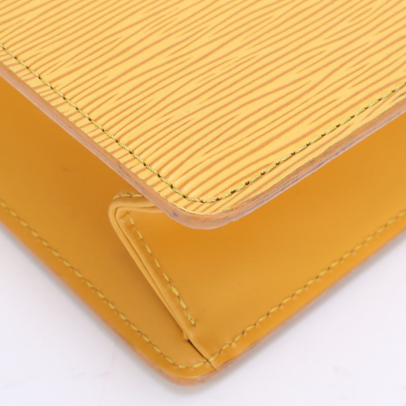 Louis Vuitton Epi Sac Pura M52079 Leather Tote Bag Shoulder Hand A4 Ladies EUE