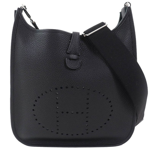 Hermes H056277ck89 Evelyn 3PM 29 Taurillon Clemence Silver Hardware Shoulder