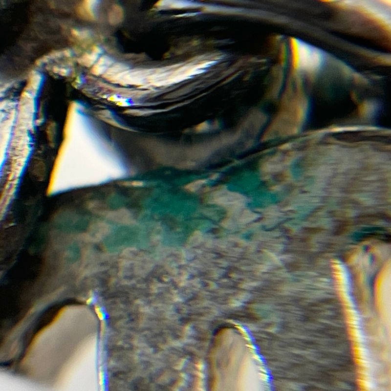 Chanel Earrings Coco Rhinestone Silver