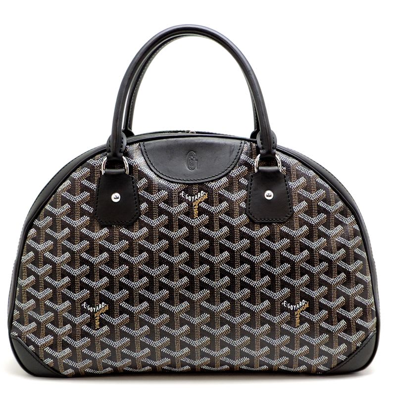 Goyard Boston Saint Jeanne Mm Black Bag