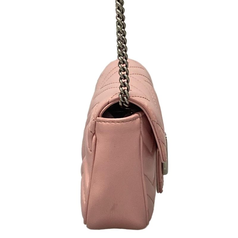Gucci G Marmont Mini Shoulder Bag G Marmont Mini Shoulder Bag 476433 Pink Key