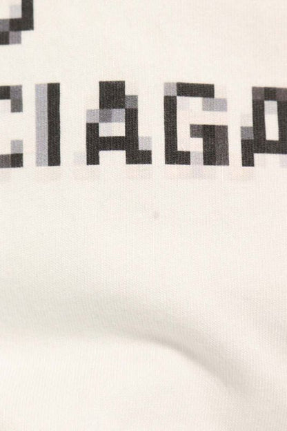 Balenciaga 21AW 612966 Tkvi7 Pixel BB Logo T-shirt Men's L