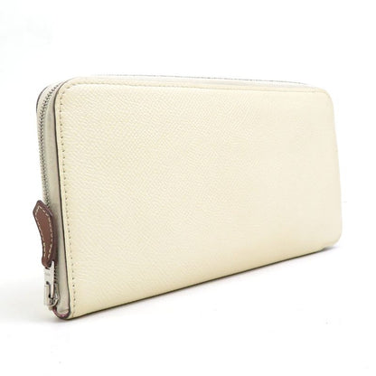Hermes Round Zipper Long Wallet Azap Long Silk Quin