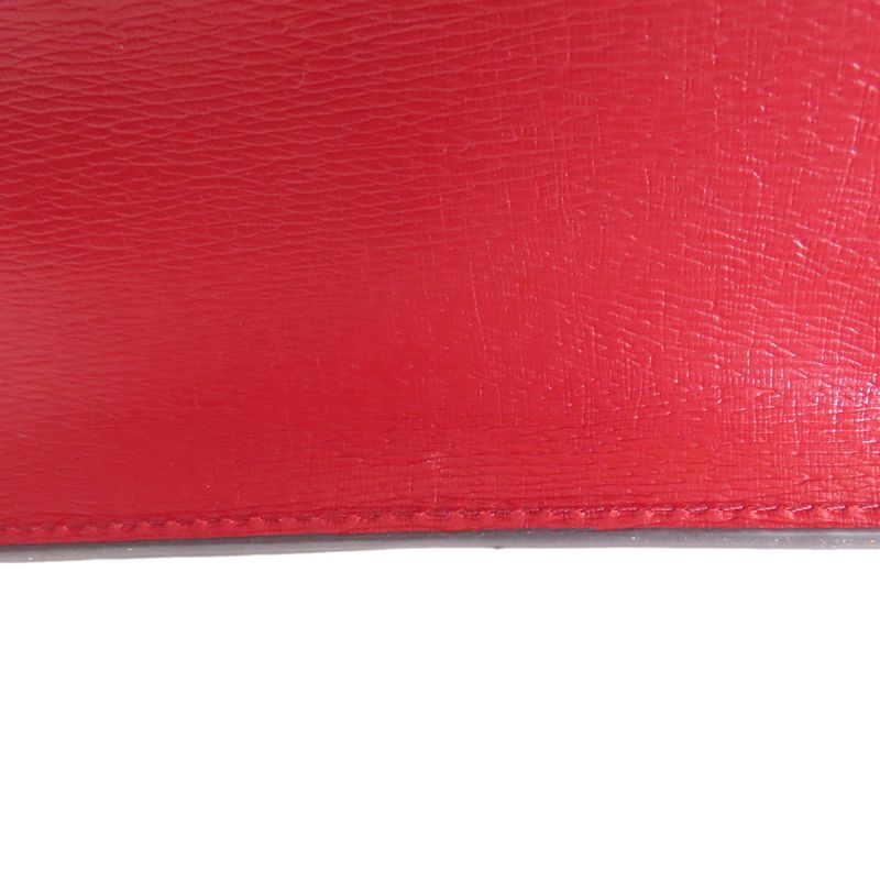 Gucci 524405 Sylvie GG Shoulder Bag Leather Women