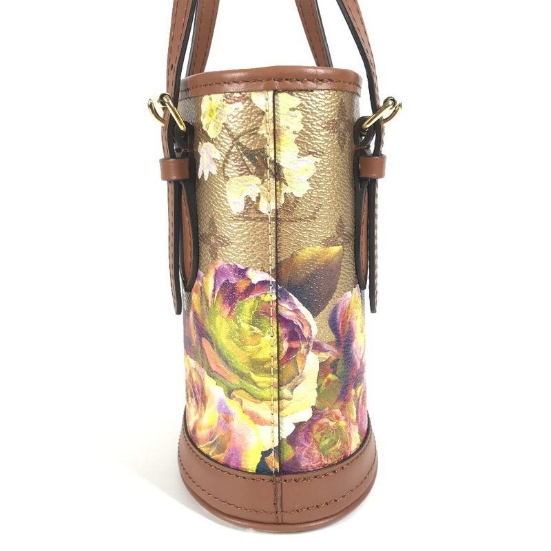 Louis Vuitton Shoulder Bag Nano Bucket M81724 Leather Gold