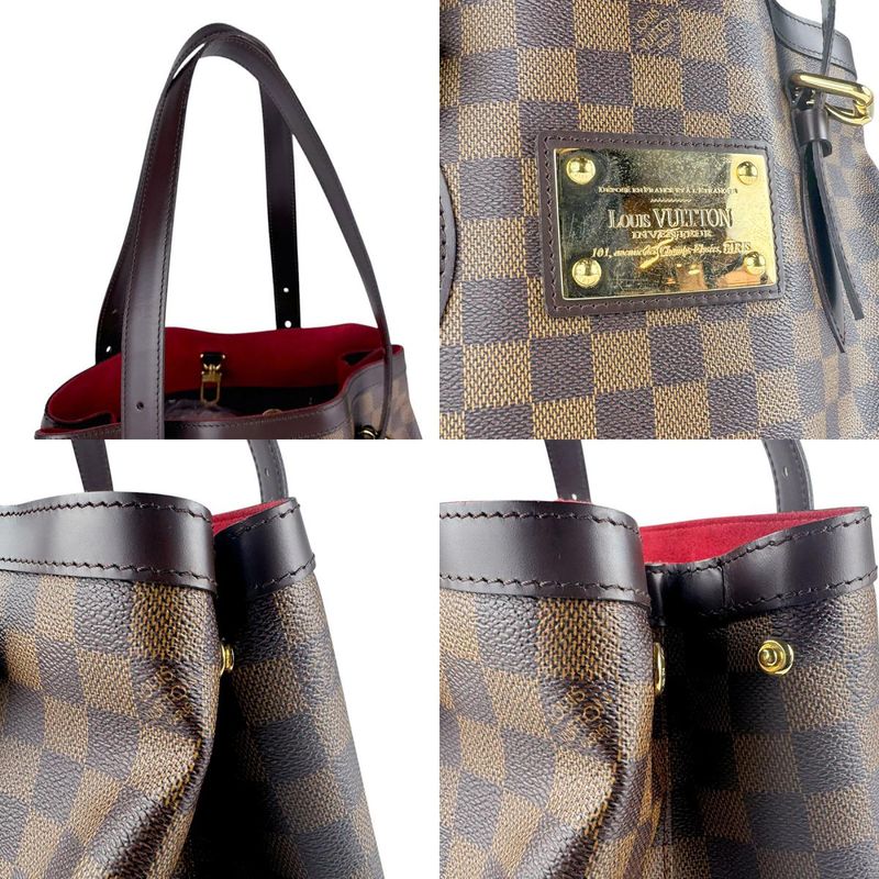 Louis Vuitton Shoulder Bag Damier Hampstead MM N51204