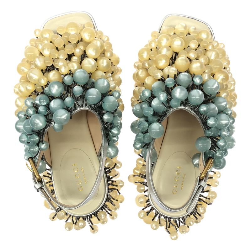 Gucci Heeled Sandals - Women's - 37 - Multicolour