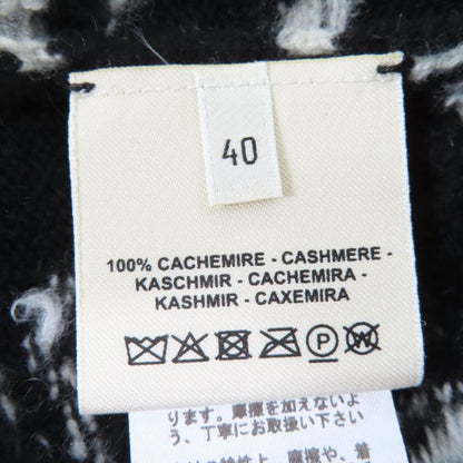 Hermes 2022 2e2506d2 Cliquetis 100% Cashmere Long Sleeve Knit Dress Black 40