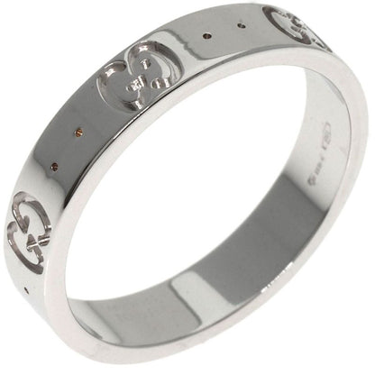 Gucci Icon #14 Ring - 18K White Gold Ladies