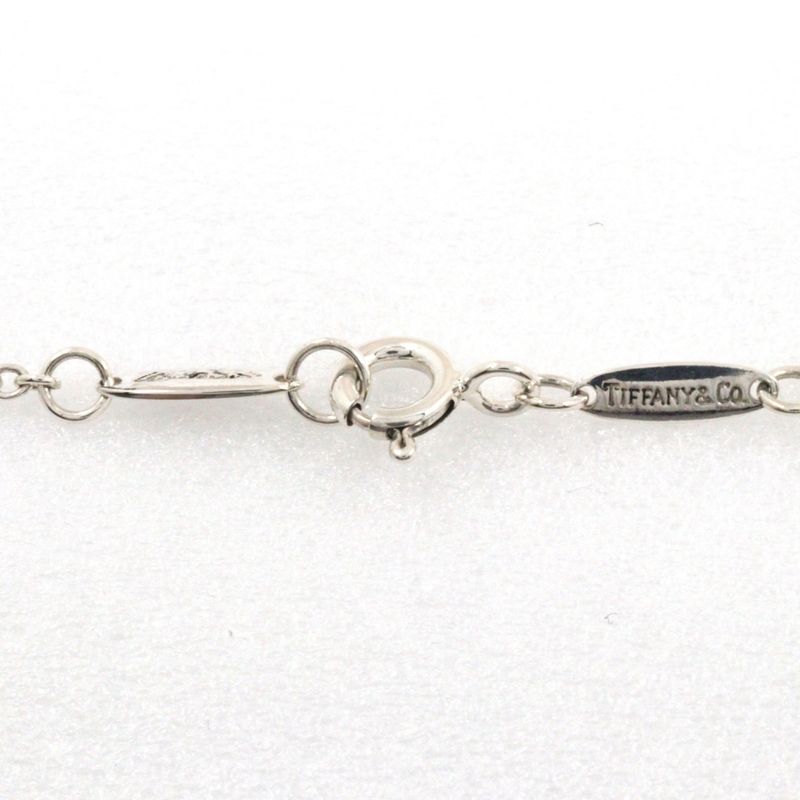 Tiffany & Co Open Heart 22mm (0.87in) Model Silver 925 Ladies 7.1g Necklace