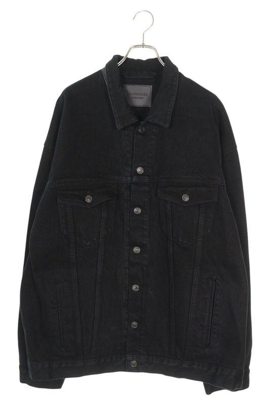Balenciaga 23SS 72garde-robe 724649 Tnw40 Oversized Denim Jacket Men's 3