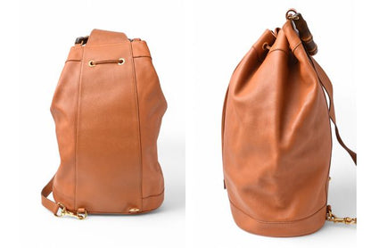 Gucci Shoulder Bag Bamboo Vintage Gucci 2WAY One Shoulder Body Bag Brown