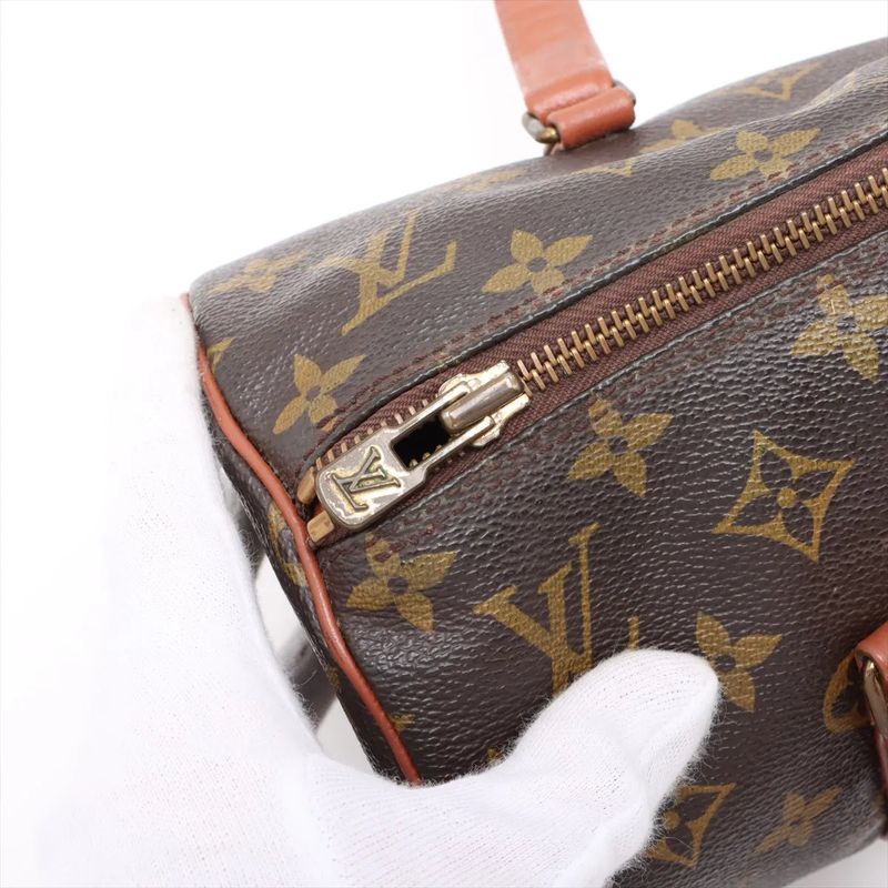 Louis Vuitton Monogram Papillon 30 With Pouch M51365 Leather Handbag Mini