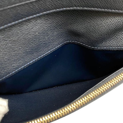 Louis Vuitton Bifold Long Wallet Portefeuille Antholite N63221 Damier Azure