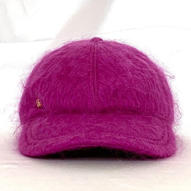 Gucci Cap Ec21833 Purple GG Marmont 729349