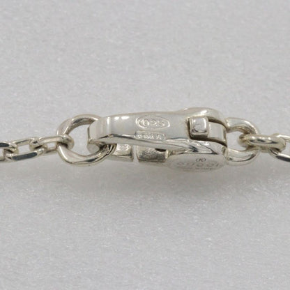 Gucci G Mark Plated Silver 925 Unisex 21.0g Necklace