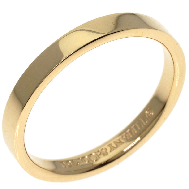 Tiffany & Co Tiffany & Co Flat Band Ring - Ring 18K Yellow Gold Ladies