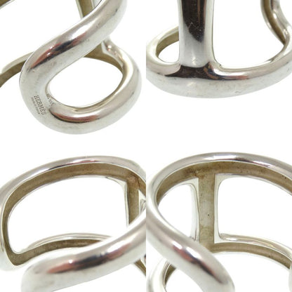 Hermes Osmose Bracelet Cuff Bangle Sv925 Silver 0181 Hermes