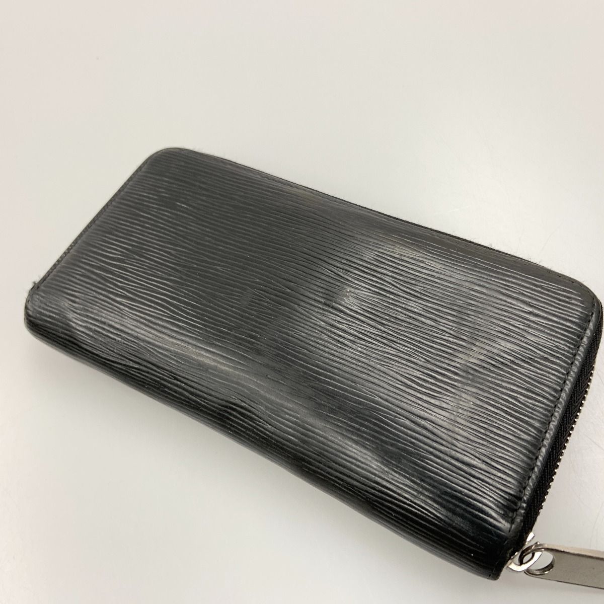Louis Vuitton Epi Zippy Wallet Round Zipper Long Wallet M61857 Black