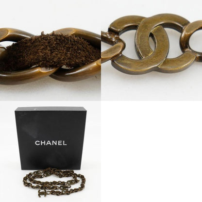 Chanel Chain Belt Vintage Finish Coco Mark A07928y02269 Gold Plated And Suede