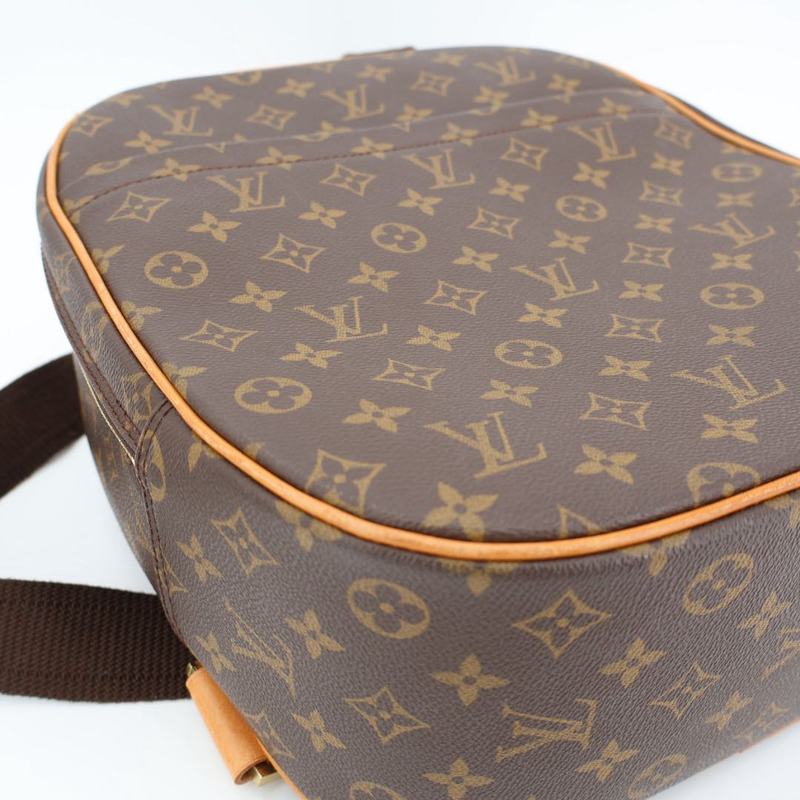 Louis Vuitton Pac-all Sac-a-do Bag Shoulder Hand Bag Monogram Brown M51132