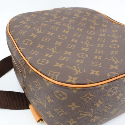 Louis Vuitton Pac-all Sac-a-do Bag Shoulder Hand Bag Monogram Brown M51132