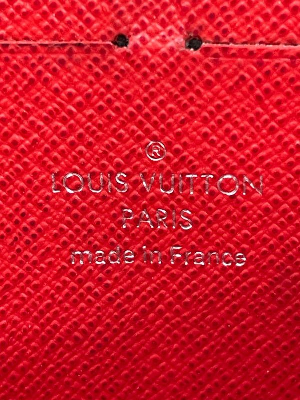 Louis Vuitton Epi Zippy Wallet Round Zip Wallet Long Wallet M61859 Coclico Red