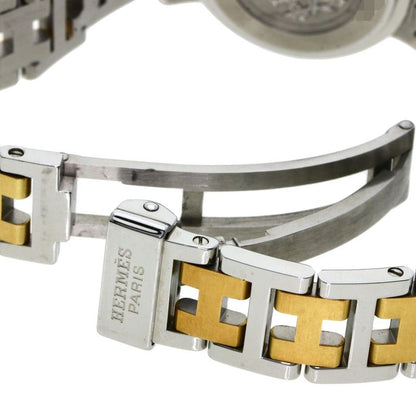 Hermes Cl4220 Clipper Watch SS Ssxgp Ladies