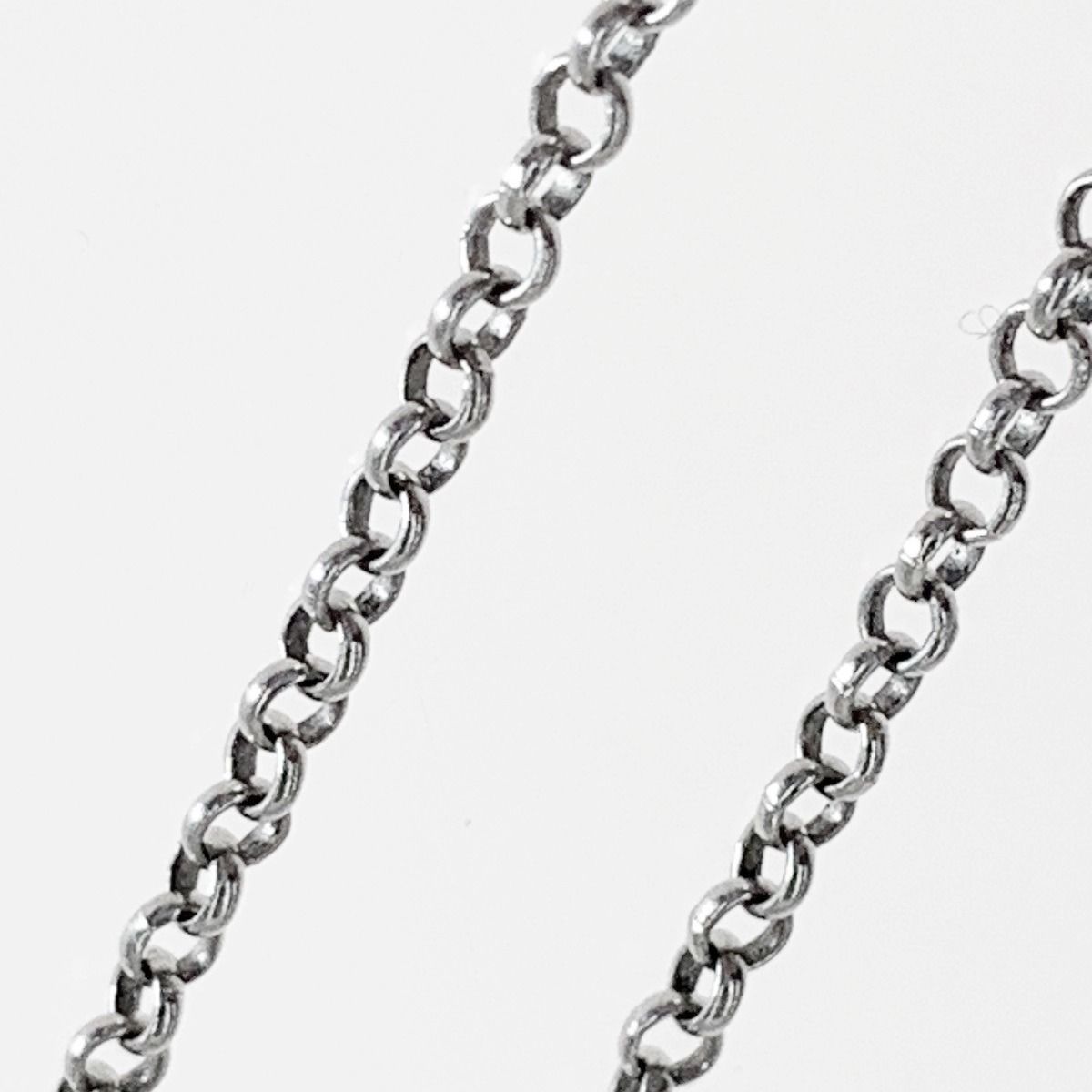 Gucci Interlocking G Pendant Ag925 Necklace 455535 J8400 0811 Silver