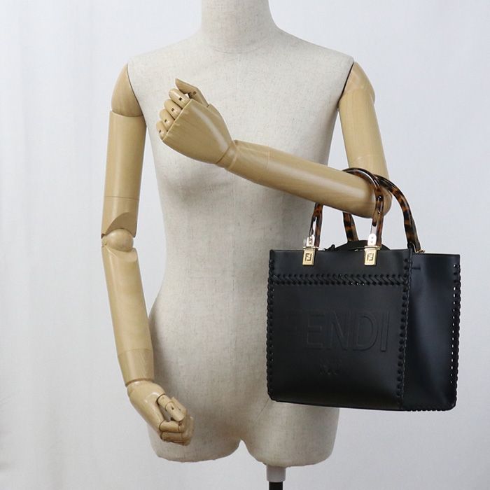 Fendi Sunshine Small 8bh394 AHW4 F0kur Tote Bag Leather Women