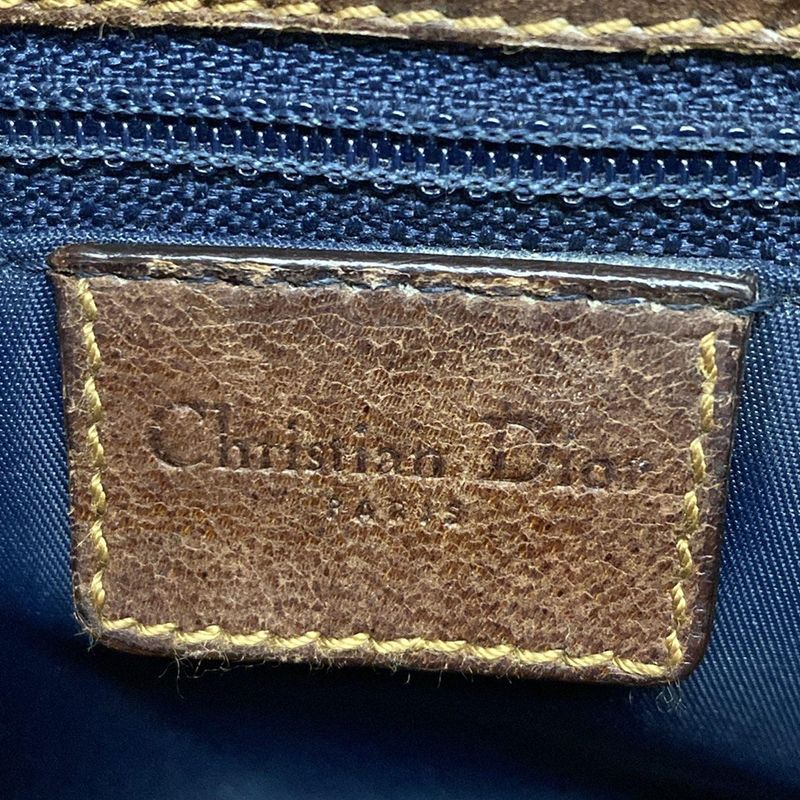 Dior/christian Dior Shoulder Bag Street Chictrotter Navy And Ivory And Dark