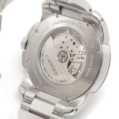 Calibre De Cartier W7100016 Men's Automatic Black Dial