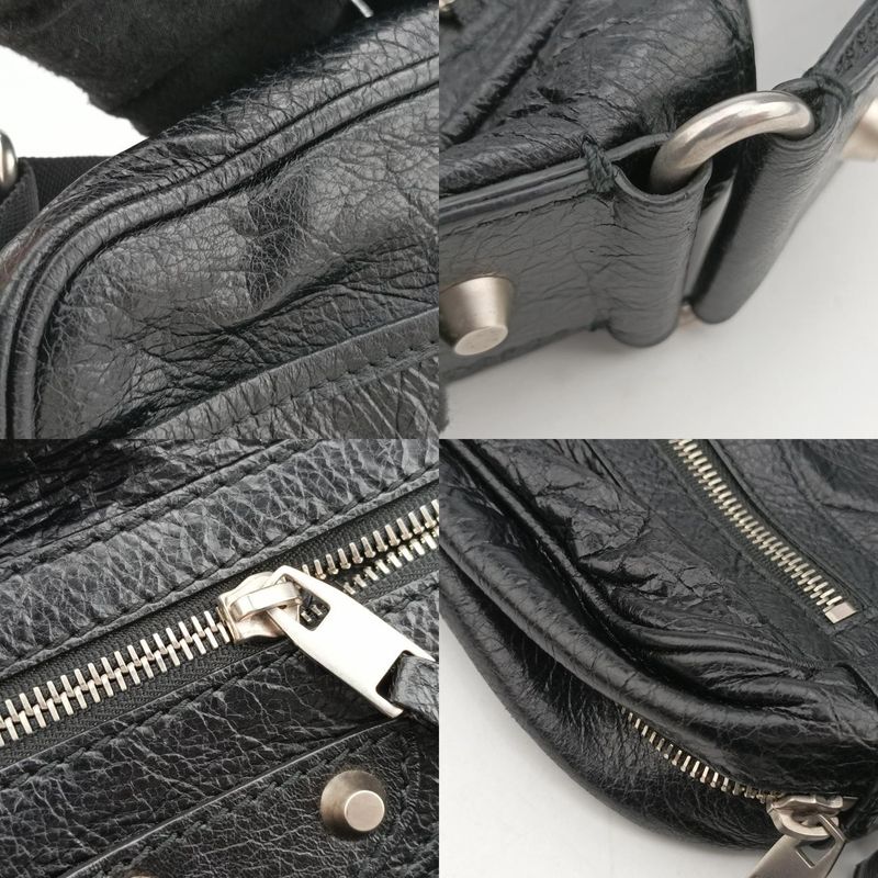 Balenciaga Messenger Black Leather 5945781000w528147