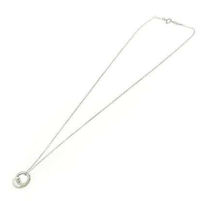 Tiffany & Co Silver Eternal Circle Necklace 4.0g 925 Engraved 479479 Necklace