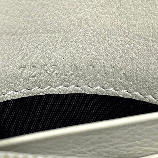Gucci Shoulder Bag Cream White Blonde 725219 Excellent Condition