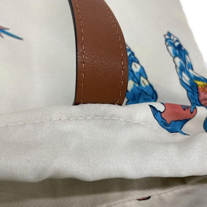 Loewe Tote Bag - Ivory X Dark Navy X Multi Paula's Ibiza / Bird / 2-way /