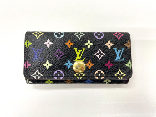 Louis Vuitton Monogram Multicolor Multicles 4 Key Case M93732 Black Grenade