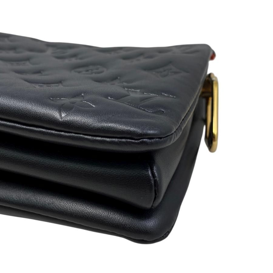Louis Vuitton Handbag Shoulder Bag Coussin BB M21259 Monogram Lamb Leather Noir