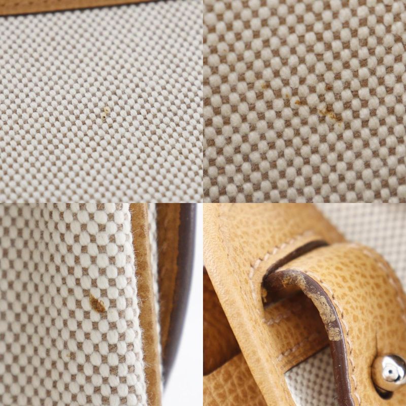 Hermes Sac Colorado MM Toile Ashe X Vacheriege Gold Brown □I Ladies Shoulder Bag