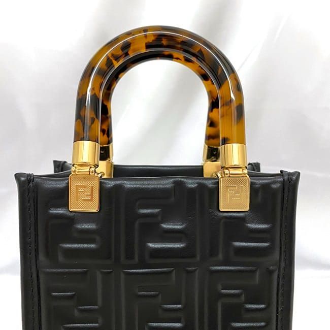 Fendi 2way Bag Sunshine Mini F21250 Black