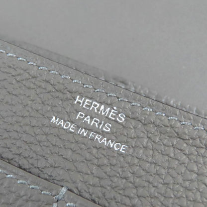 Hermes Dogon GM Duo Grimayer Silver Hardware Serie Button Togo Long Wallet