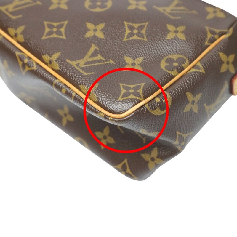 Louis Vuitton M51165 Monogram Shoulder Bag Viva Cité PM Shoulder Bag Louis